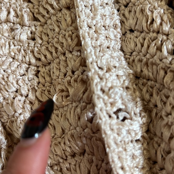 LoveShackFancy Junice Crop Cardigan in Sand - Picture 5 of 13